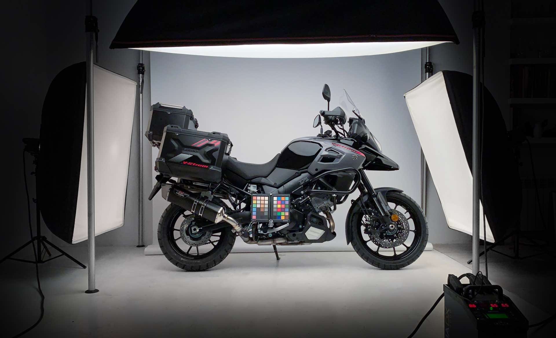 fotografía de moto en estudio gijón